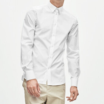 Filippa K - Paul Stretch Shirt | Skjorte Hvid