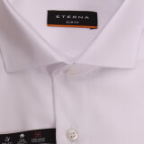 Eterna - Eterna - 1100 F182 | Slim Fit Skjorte Hvid & Sort 1100