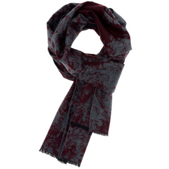 Eterna - Eterna - Silk Scarf | Halstørklæde Rød Mønstret