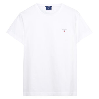 Gant - Gant - The Original Solid | T-shirt Hvid