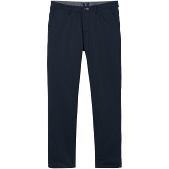 Gant - Gant - Slim Twill Chino | Lærredsbuks Marine