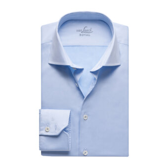 Van Laack - 130148 Slim | Skjorte Slim Fit Lyseblå