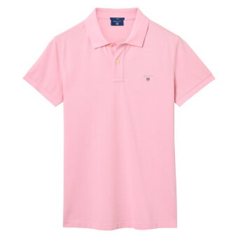 Gant - Gant - Solid Pique Rugger Polo | Polo T-shirt California Pink Gant - Gant - Solid Pique Rugger Polo | Polo T-shirt California Pink
