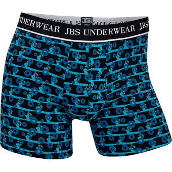 JBS - blå mønster