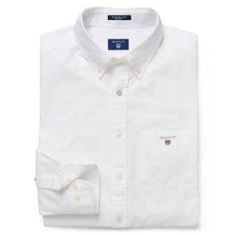 Gant - Gant - Regular Oxford | Skjorte Hvid