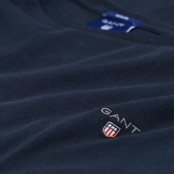 Gant - Gant - The Original Solid | T-shirt evening blue
