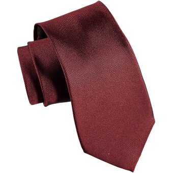 Atlas Design  - Atlas - Ensfarvet Silke | Slips Bordeaux