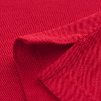 Gant - Gant - Solid Pique Rugger Polo | Polo T-shirt Bright Red