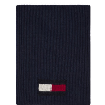 Tommy Hilfiger  - Tommy Hilfiger - Big Flag Scarf | Halstørklæde Tommy Navy