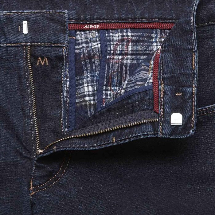 Meyer - Meyer - Diego Thermo | Lærredsbuks Denim Marine