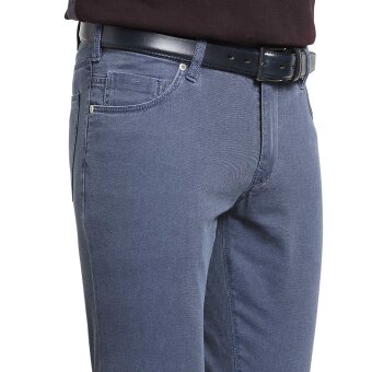 Meyer - Meyer - M5 Slim | Jeans Broken Twill Blå