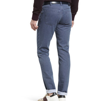 Meyer - Meyer - M5 Slim | Jeans Broken Twill Blå
