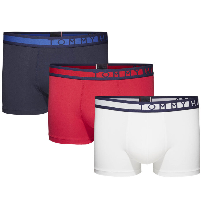 Tommy Hilfiger  - Tommy Hilfiger - Statement Waistband 3 Pack | Trunk Navy Blazer