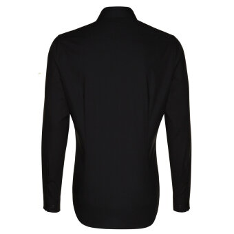 Seidensticker - Seidensticker - 675198 | Slim Fit Skjorte Sort