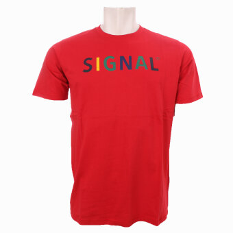 Signal - Signal - Bendix Retro Tee | T-shirt Red Scarlet