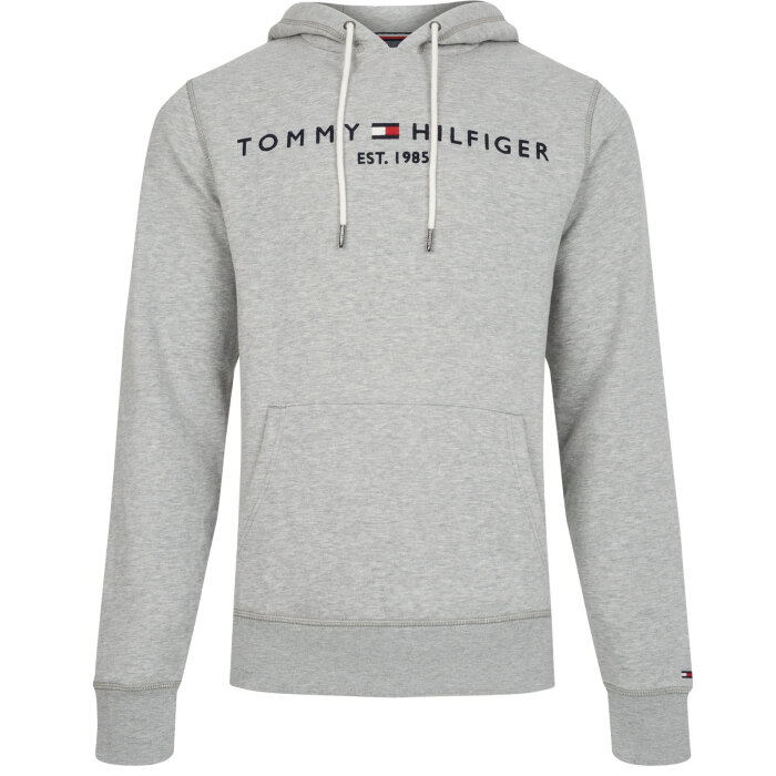 Tommy Hilfiger  - Tommy Hilfiger - Logo Flex Fleece Hoody | Sweatshirt Cloud