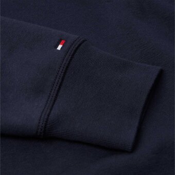 Tommy Hilfiger  - Tommy Hilfiger - Logo Flex Fleece Hoody | Sweatshirt Sky Captain