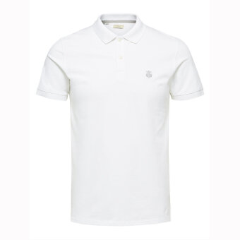 Selected - Shharo | Polo T-shirt Hvid