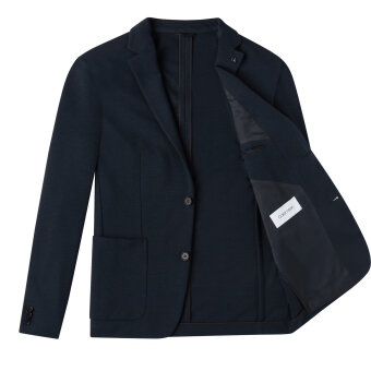 Calvin Klein - Calvin Klein - Melange jersey blazer | Blå