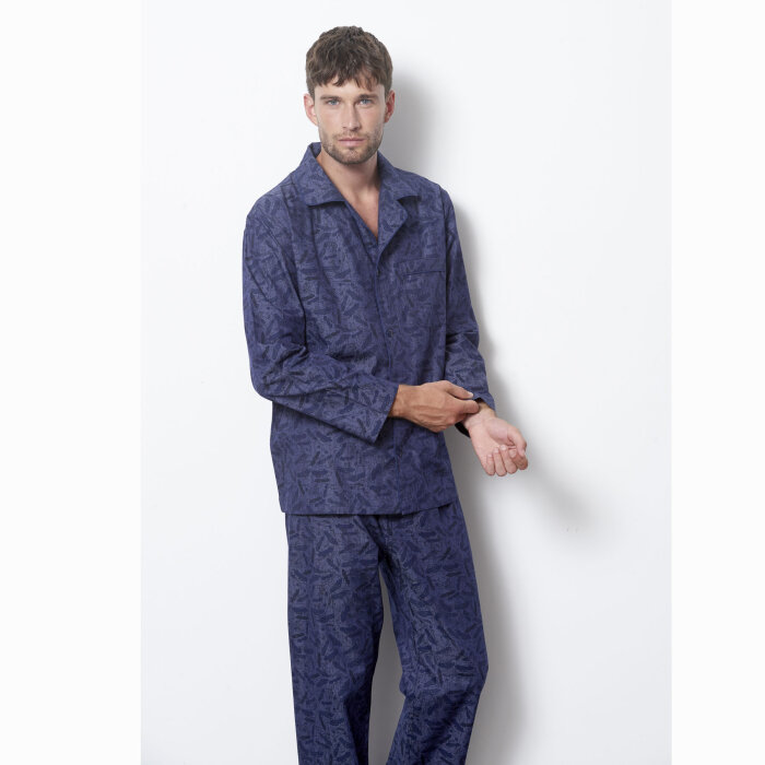Ambassador  - Ambassador - 9-7 Poplin | Pyjamas Blå