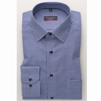 Eterna - Eterna - 3720 M | Modern fit skjorte 17 Blå