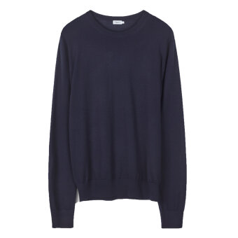 Filippa K - O-Neck | Strik Navy