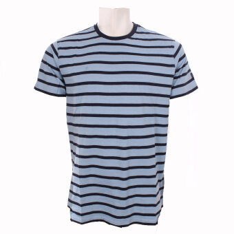 Signal - Signal - Jan CP Stripe | T-shirt Blue Golf Melange