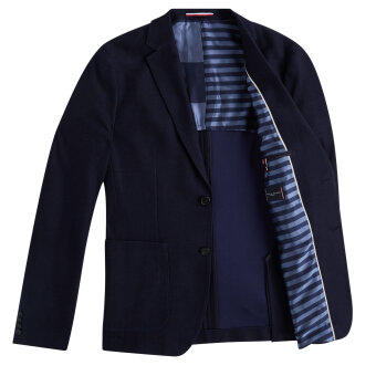 Tommy Hilfiger  - Tommy Hilfiger - TH Flex Coolmax Slim Fit | Blazer Desert Sky