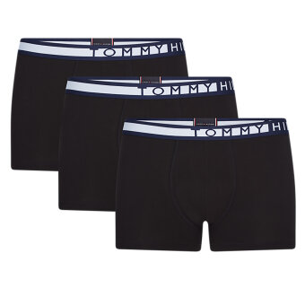 Tommy Hilfiger  - Tommy Hilfiger - Statement Waistband 3 Pack | Trunk Black