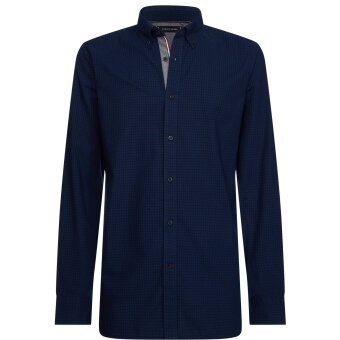 Tommy Hilfiger  - Tommy Hilfiger - Gingham Check | Skjorte Dark Indigo