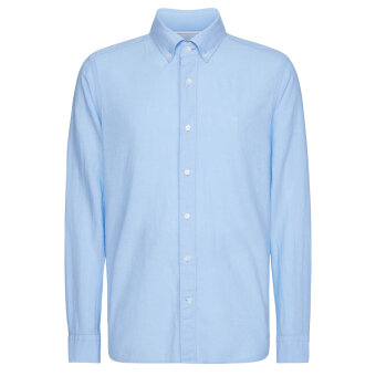 Calvin Klein - Calvin Klein - Linen Shirt | Skjorte Vista Blue