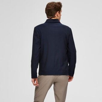 Selected - Tyler | Overshirt Navy Blazer
