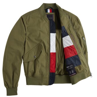 Tommy Hilfiger  - Tommy Hilfiger - TH Flex Lightweight Bomber Jacket | Vindjakke