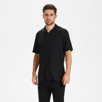 Matinique - Matinique - Trostol SS | K/Æ Skjorte Black