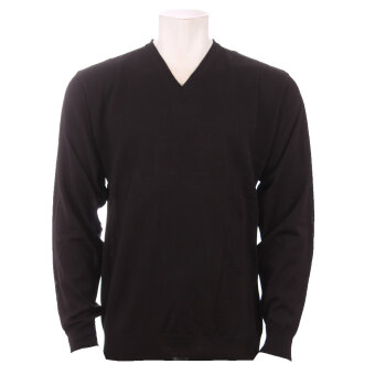 Cosby - V-hals Pullover | Strik Black Cosby - V-hals Pullover | Strik Black