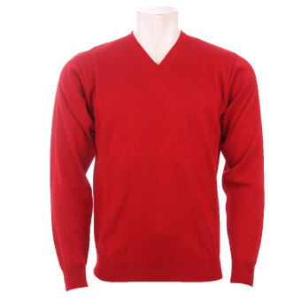 Cosby - V-hals Pullover | Strik Red Cosby - V-hals Pullover | Strik Red