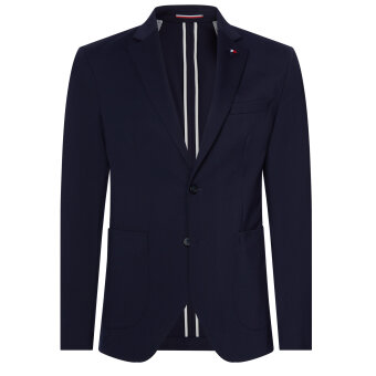 Tommy Hilfiger  - Tommy Hilfiger - THFlex Tailored Jacket | Habitjakke Desert Sky