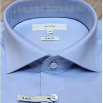 2B2C - Steve S | Slim fit Skjorte Light Blue