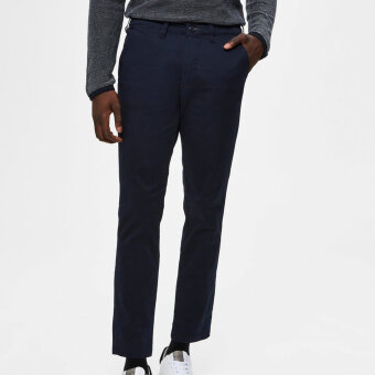 Selected - Miles Flex | Chino Dark Sapphire