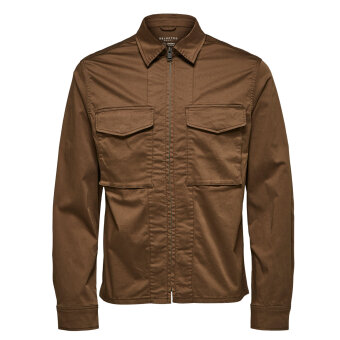 Selected zip jacket