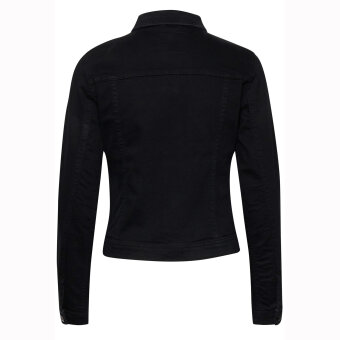 ICHI ( Dame ) - ICHI - IHSTAMPE JACKET | DENIMJAKKE BLACK