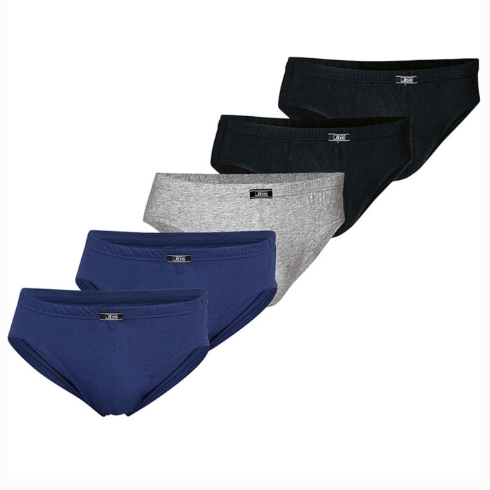 JBS - JBS - Minislip 5pack Økologisk Bomuld | Trusse Mix farve
