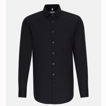 Seidensticker - Seidensticker - 001000 | Regular Fit Skjorte 84 Sort