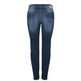 Pulz Jeans ( Dame )  - PULZ - PZEMMA | Highwaist Jeans Medium Blue