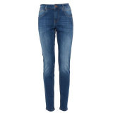 Pulz Jeans ( Dame )  - PULZ - PZCARMEN | Highwaist Jeans Medium Blue