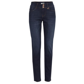 Pulz Jeans ( Dame )  - PULZ - PZSUZY | Curved Jeans Dark Blue