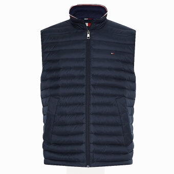 Tommy Hilfiger  - Tommy Hilfiger - Core Packable Down Vest | Sky Captain