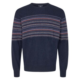 Signal - Signal - Torkel Jacquard | Strik Blue Melange