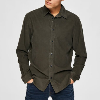 Selected coduroy shirt