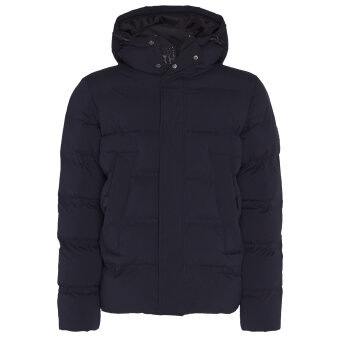 Tommy Hilfiger  - Tommy Hilfiger - Padded Hooded Stretch Bomber | Vindjakke Black